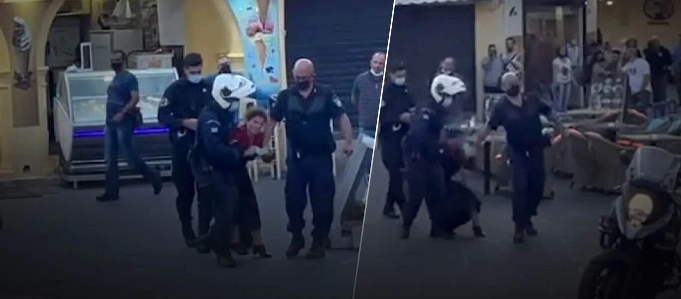 Παγκόσμιο ρεζιλίκι: Βίαιη σύλληψη γυναίκας επειδή τραγουδούσε σε πλατεία της Ρόδου! (βίντεο) (upd)